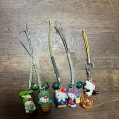 ご当地キティ　根付けストラッ5個セット