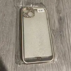 iPhoneケース　iPhone13　クリアケース　韓国　ホワイト　スマホケース