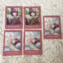 佐久間咲也 クリアぱしゃこれ 箔押し セット