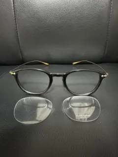OLIVER PEOPLES ブラックフレーム メガネ