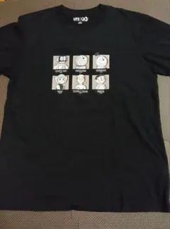 ユニクロ　藤子不二雄　ドラえもん　パーマン　黒 Tシャツ