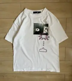 古着 00's USA製 インベーダー アート Tシャツ