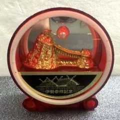 伊勢参拝記念　レトロ　お土産　置物