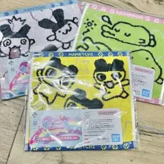 たまごっち　一番くじ　E賞ハンドタオル　まめっち くちぱっち みみっち セット