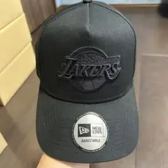 【NEWERA】Lakers ブラック キャップ