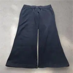 00s NIKE ストレート スウェットパンツ フレア ブラック
