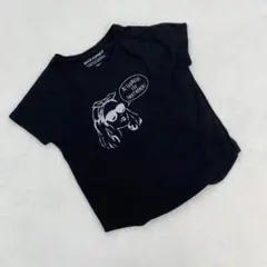 BACK NUMBER Tシャツ 黒 半袖 プリント グラフィック Sサイズ