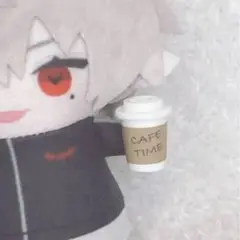 【コーデセット】にじぱぺっと　手に持てる　ハンバーガー　コーヒー　ぬい服