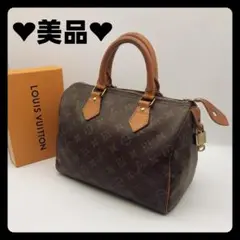 美品❣️ルイヴィトン スピーディ25 モノグラム ハンドバッグ パドロック鍵