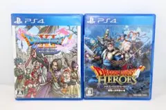 【PS4】ソフト 2点 ドラゴンクエストヒーローズ/ドラゴンクエストXI