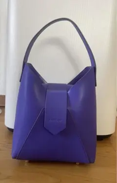 HASHIBAMI ハンドバッグ フェズ ワンハンドル　ラベンダー