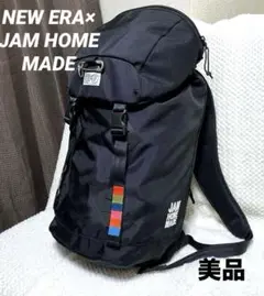 美品 NEW ERA × JAM HOME MADE リュック バッグパック 黒