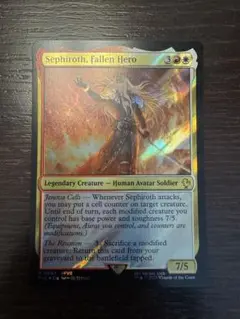 Mtg 堕ちた英雄、セフィロス サージFoil 英語 FIC