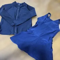 ネイビー 水着・水泳用品 セット