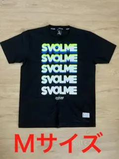 SVOLME ロゴプリントTシャツ ブラック Mサイズ