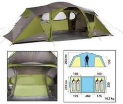 【希少】神奈川平塚 ケシュア family seconds 4.2 XL テント