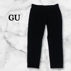 GU テーパードトラウザー　ブラック スラックス