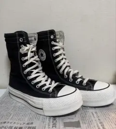 CONVERSE ALL STAR ブラック ハイカット厚底　27cm