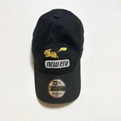 レア【ニューエラ×羽田空港】初期 限定コラボ オリジナルロゴ キャップ 黒×白 NEW ERA - レア【ニューエラ×羽田空港】初期 限定コラボ