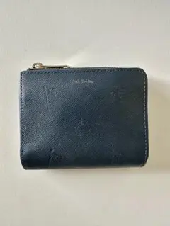 【正規品】Paul Smith ポールスミス 二つ折り財布 ネイビー