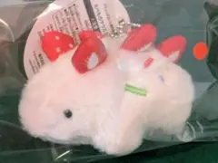 otogi工房　たべものサウルス　マスコット　ステゴサウルス 苺　ピンク　②