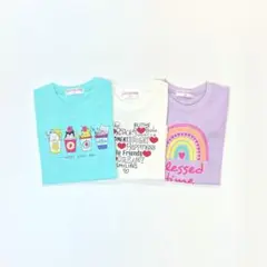 子供服 女の子 130cm 半袖 Tシャツ まとめ売り 新品 FSR6-3