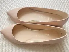DIANA ピンク パンプス 22
