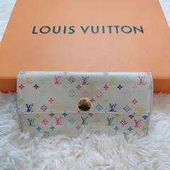 ルイヴィトン LOUIS VUITTON マルチカラー ポルトフォイユ 長財布