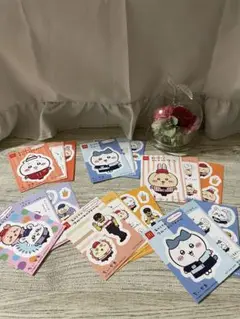 ちいかわ　マック　全5種コンプ　特典　ミニステッカー　色々セット