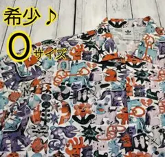 極美品✨アディダス×大河原健太郎　コラボ オープンカラー　オーバーサイズシャツ