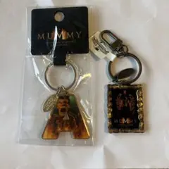 新品！ユニバーサルスタジオ シンガポール MUMMY キーホルダー 2点セット