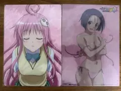 【未開封】To LOVEる ドキドキ! 臨海学校編 予約特典下敷き2枚セット