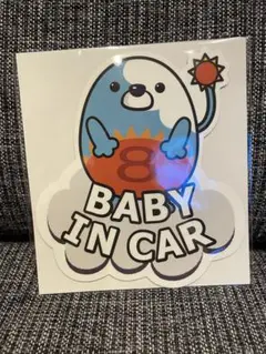 てんたまくん　カーステッカー　ベイビーインカー
