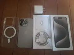 【美品】Apple iPhone15Pro ナチュラルチタニウム SIMフリー