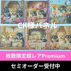 ♡セミオーダー受付中♡　茶柴＆黒柴 犬　277　枚数限定超レアPremium