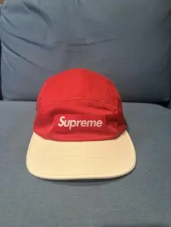 Supreme 赤 キャップ
