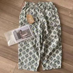 little cotton clothes 花柄パンツ 4-5y