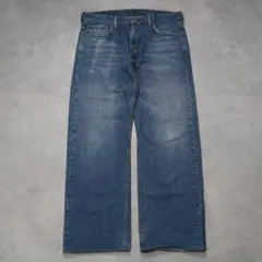 リーバイス569 Levis W34 ブルーデニム 青 ヒゲ 古着 15658