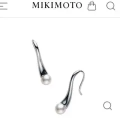 新品⭐︎ ミキモト K18WG ピアス