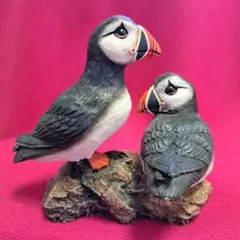 パフィン（ニシツノメドリ）置物