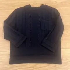 ETRE tokyo ブラック　カットソー