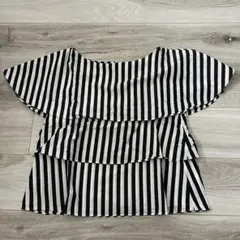 bianca's ビアンカ　シャツ　ブラウス　ストライプシャツ