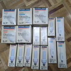 MITSUBISHI/OSRAM 電球形蛍光灯 BFG17EX-D-C/5など