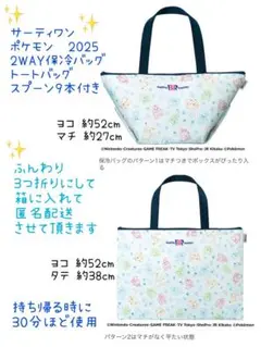 サーティワン ポケモン 2WAY保冷バッグ 2025 スプーン9本付き 匿名配送