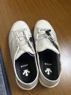 DESCENTE デザント　ホワイト 25.5センチ