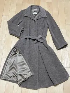Max Mara マックスマーラ 白タグ アルパカ混ロングコート 36