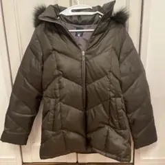 【美品】KEITH ダウンコート ダウン90% フェザー10% フォックスファー