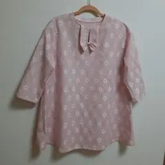 ハンドメイド ブラウス プルオーバー