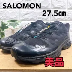 美品　SALOMON XT-6 ブラック　ローカット　登山　27.5㎝　送料無料