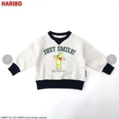 しまむら　HARIBO トレーナー　100サイズ　グレー